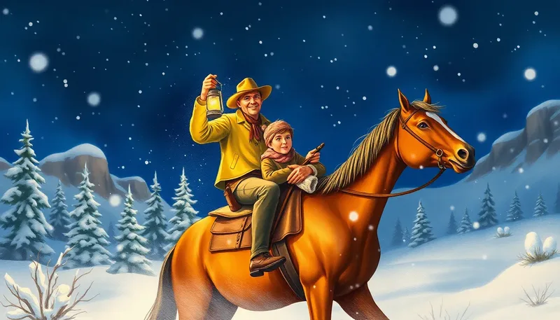 Owen Wister's Wyoming Winter Rescue