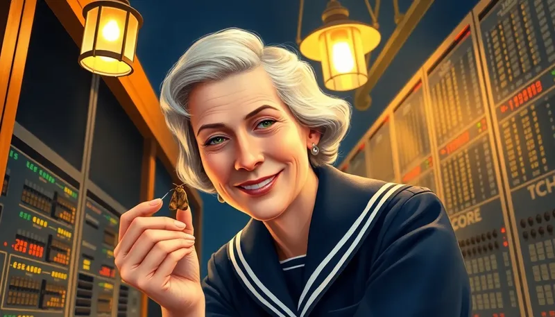 Grace Murray Hopper Debugs the Future