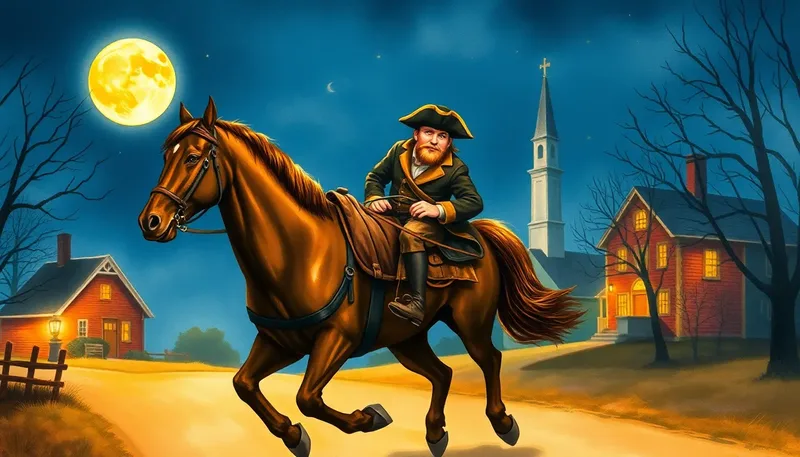 The Midnight Ride of Paul Revere — Revolutionary Heroes, Ages 11-14