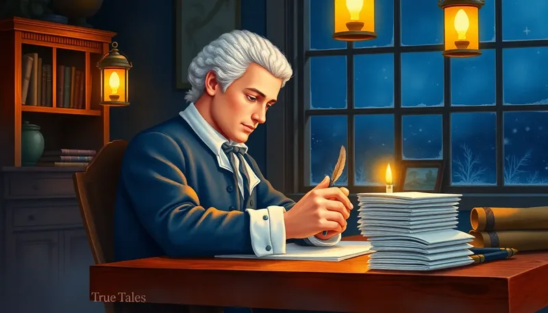 Alexander Hamilton's Last Night of Letters for Liberty