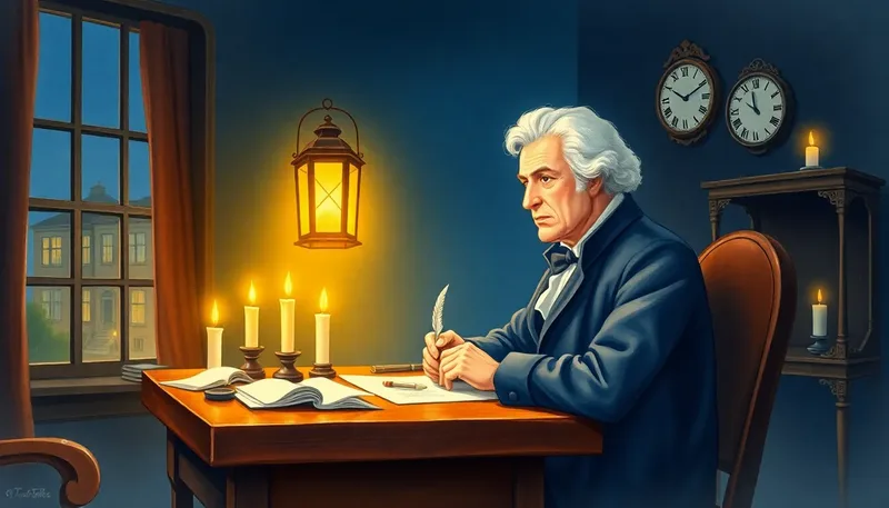 Thomas Jefferson's Midnight Writing Marathon