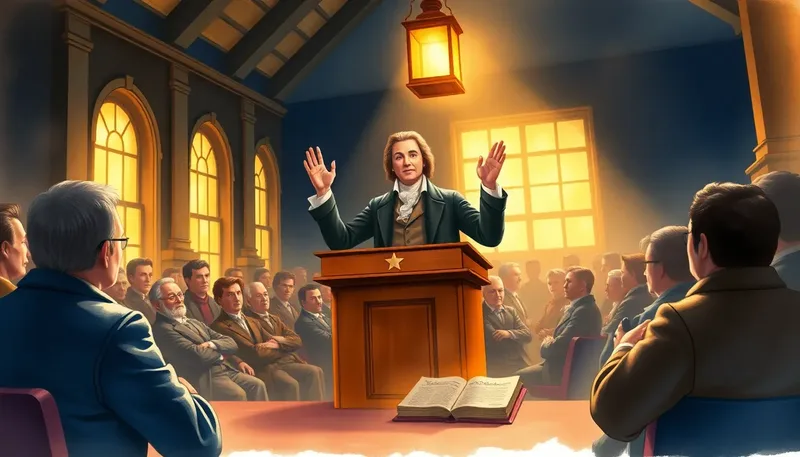 Alexander Hamilton Defends the Constitution at Poughkeepsie