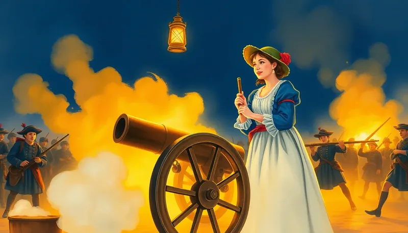 Molly Pitcher Fires the Cannon at Monmouth — Revolutionary Heroes, Ages 11-14