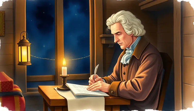 Thomas Jefferson's Long Night Writing for Liberty